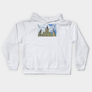 The Cathedral-Basilica in New Orleans Kids Hoodie